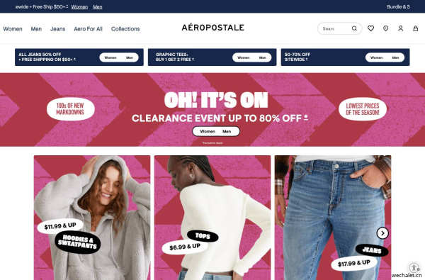 Men's and Women's Jeans, Clothes, Hoodies, and Graphic Tees | Aeropostale.