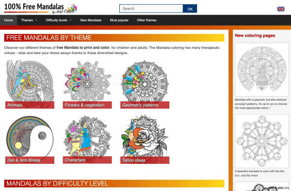 Discover our free printable Mandalas ! - 100% Mandalas Zen & Anti-stress