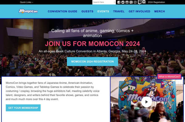 MomoCon - Culture Convention for Anime, Gaming, Comics Fans