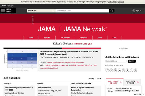 JAMA Network | Home of JAMA and the Specialty Journals of the American Medical Association