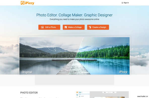 Photo Editor | iPiccy: Free Online Photo Editing for You 