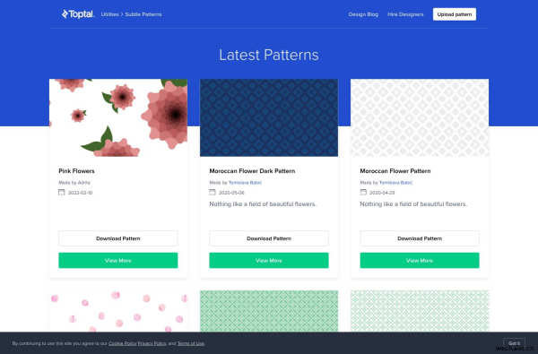 Subtle Patterns | Free textures for your next web project