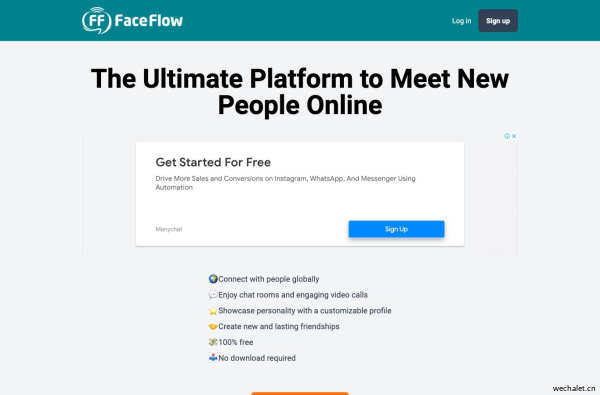 Free Video Chat Online with Friends & Meet New People | FaceFlow