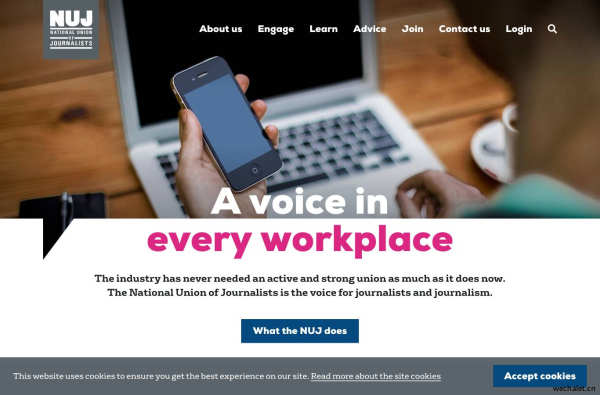 National Union of Journalists (NUJ): Home