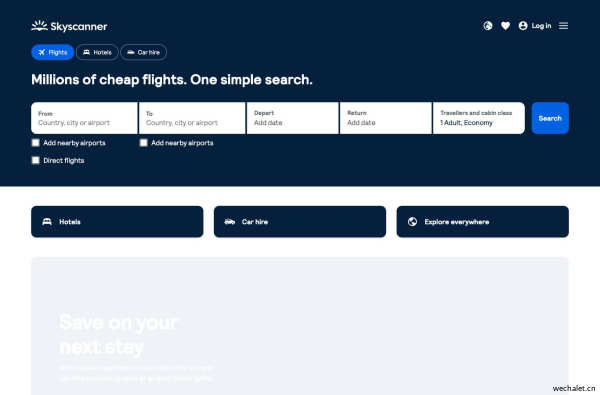 Compare Cheap Flights & Book Air Tickets to Everywhere | Skyscanner