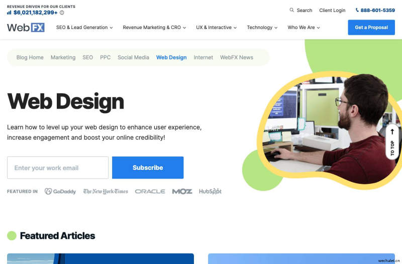 Six Revisions by WebFX | A Web Design Blog