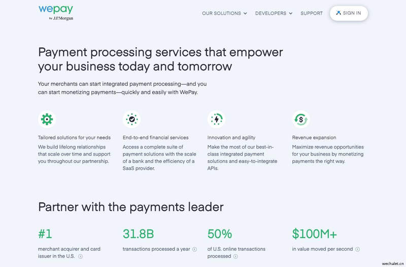 Payment Gateway for Platforms | WePay, a Chase Company