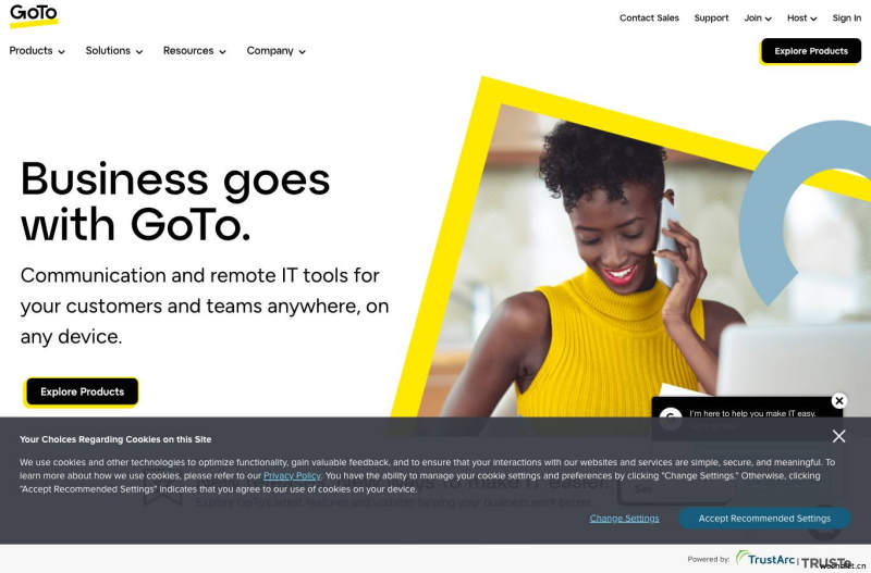 GoTo: Business Communication & IT Support Software