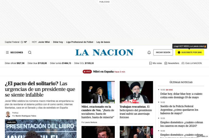 Últimas noticias de Argentina y el mundo - LA NACION