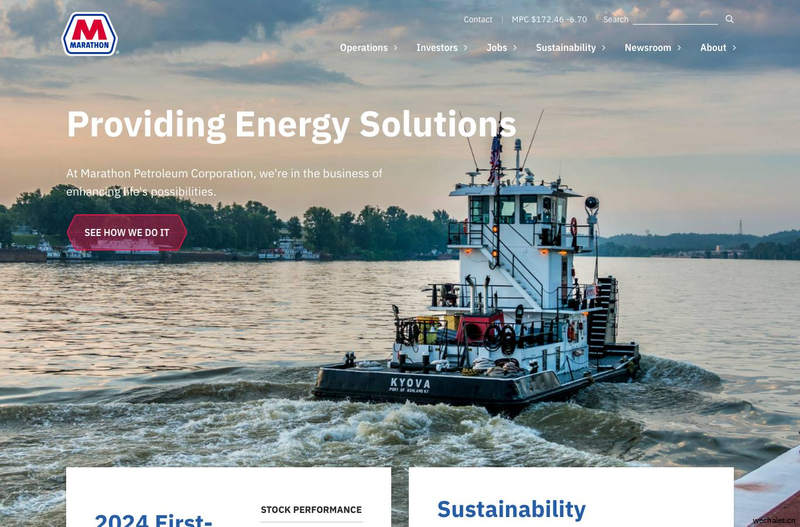 Marathon Petroleum Corporation - Providing Energy Solutions 