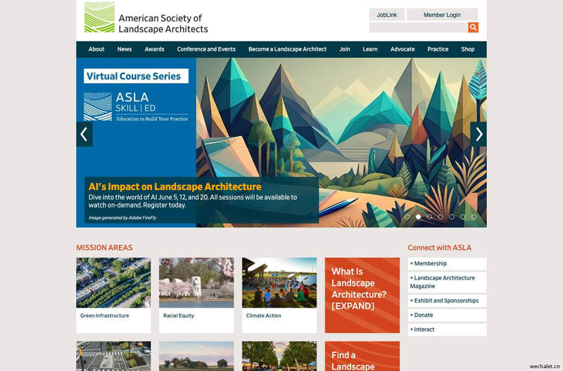 American Society of Landscape Architects