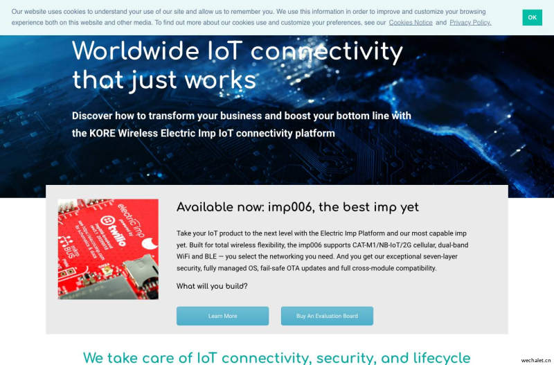 Electric Imp Secure IoT Connectivity Platform