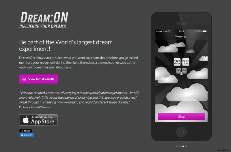 Dream:ON - The App to Influence Your Dreams