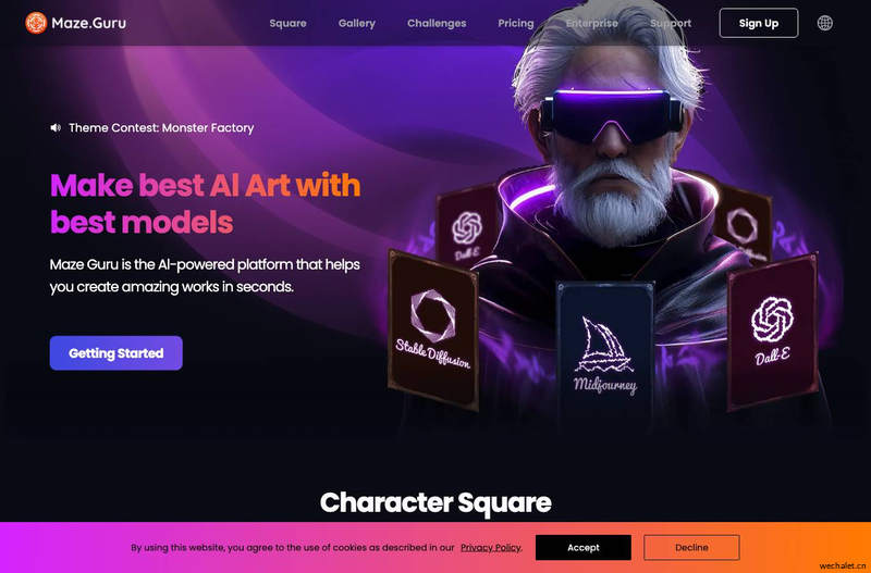 Maze Guru - AI Art Generator - Create AI Art for Free