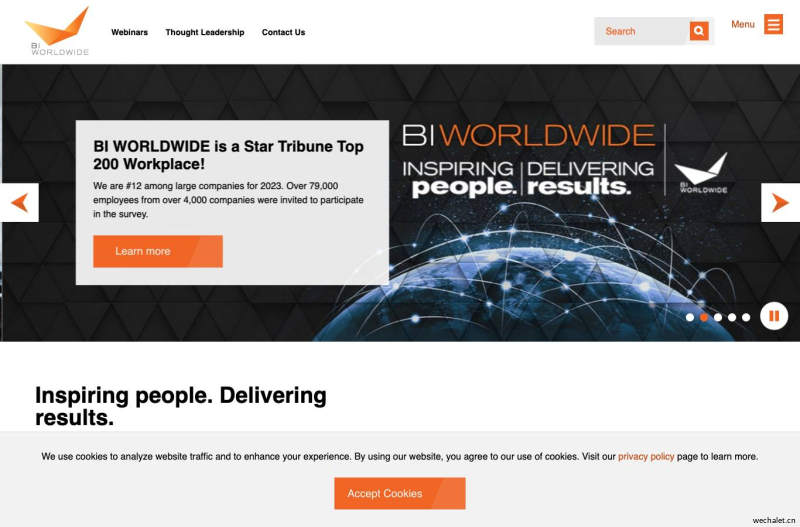 BI WORLDWIDE | Inspiring people. Delivering results.