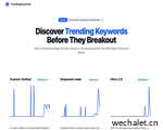 TrendingKeywords | 在流行关键词爆发之前发现它们