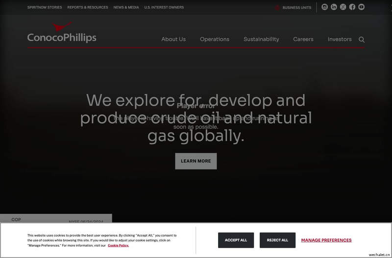 ConocoPhillips:美国康菲石油集团