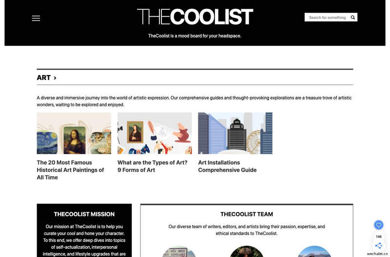 TheCoolist - Mood board for your headspace