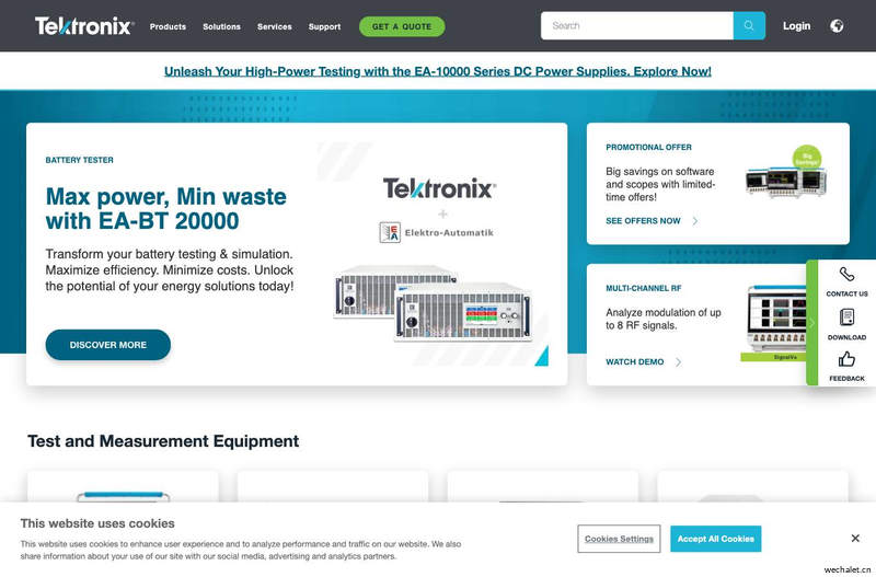 Test and Measurement Equipment | Tektronix