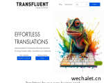 Transfluent - 专业的翻译机构，在线提供多达 120 种语言