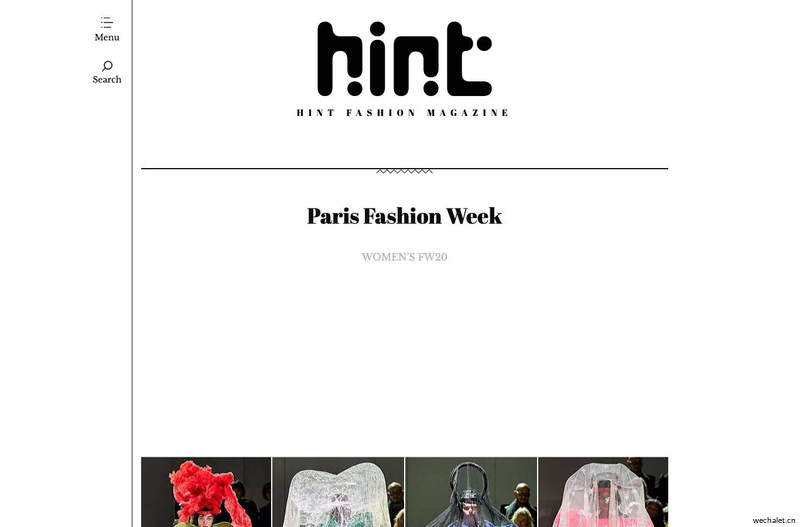 Hint Fashion Magazine -