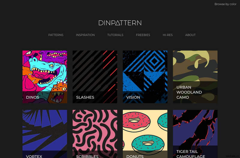 DinPattern – Free seamless patterns – A design resource for seamless pattersn, brushes and wordpress themes