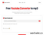 免费 Youtube mp3 转换器 - Youtube-convert