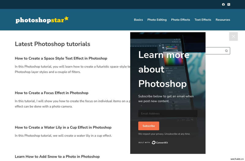 Photoshop Star - Free Photoshop Tutorials