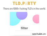 一键搜索GTDL顶级域后缀 - TLDparty